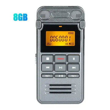 eSYNiC Professional 8GB Digital Voice Recorder With LCD Display  (Amazon Container Product as it is, No Warranty, No Guarantee, No Return, No Exchange) - Imported from UK